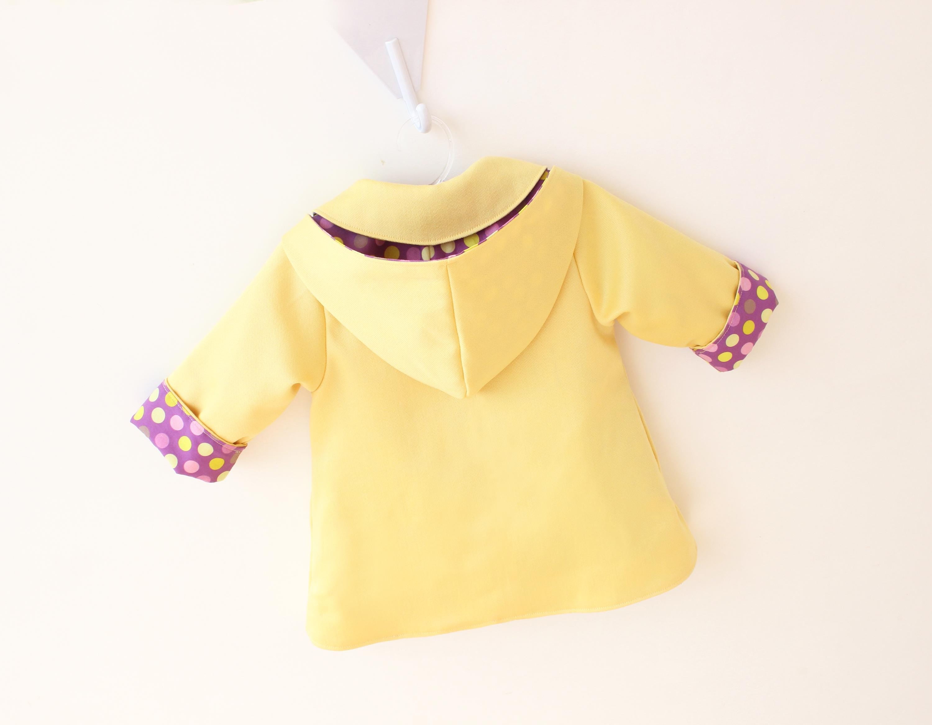 Dot Pop Raincoat Pattern
