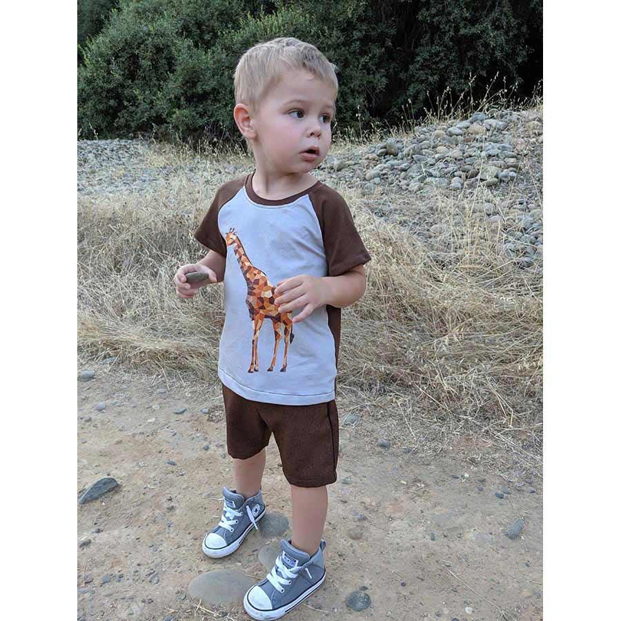 Swank Mock-Neck T-Shirt Pattern