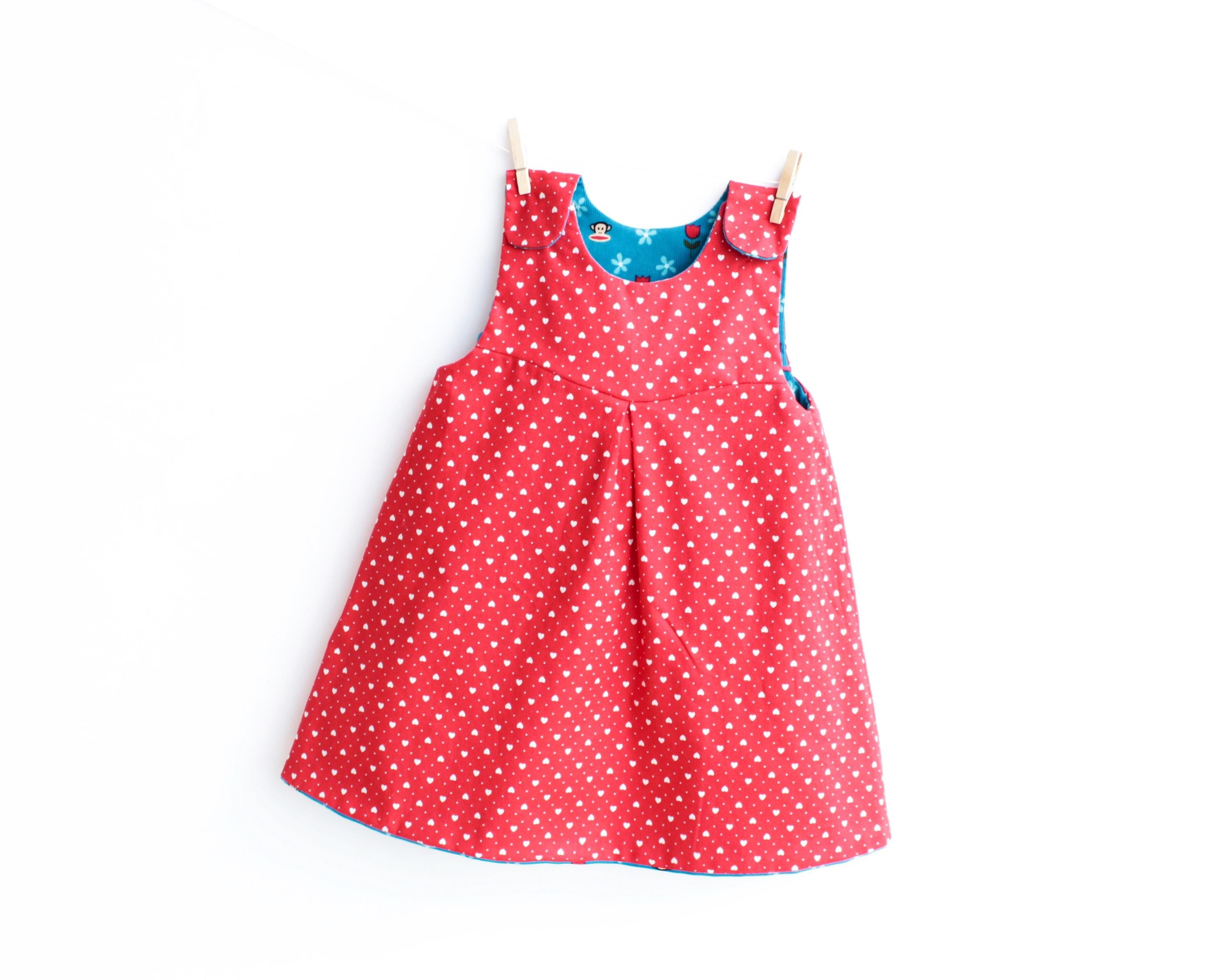 Mini Tulips Dress & Pinafore Pattern