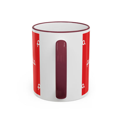 Puperita Accent Rim & Handle Mug (11oz, 15oz)
