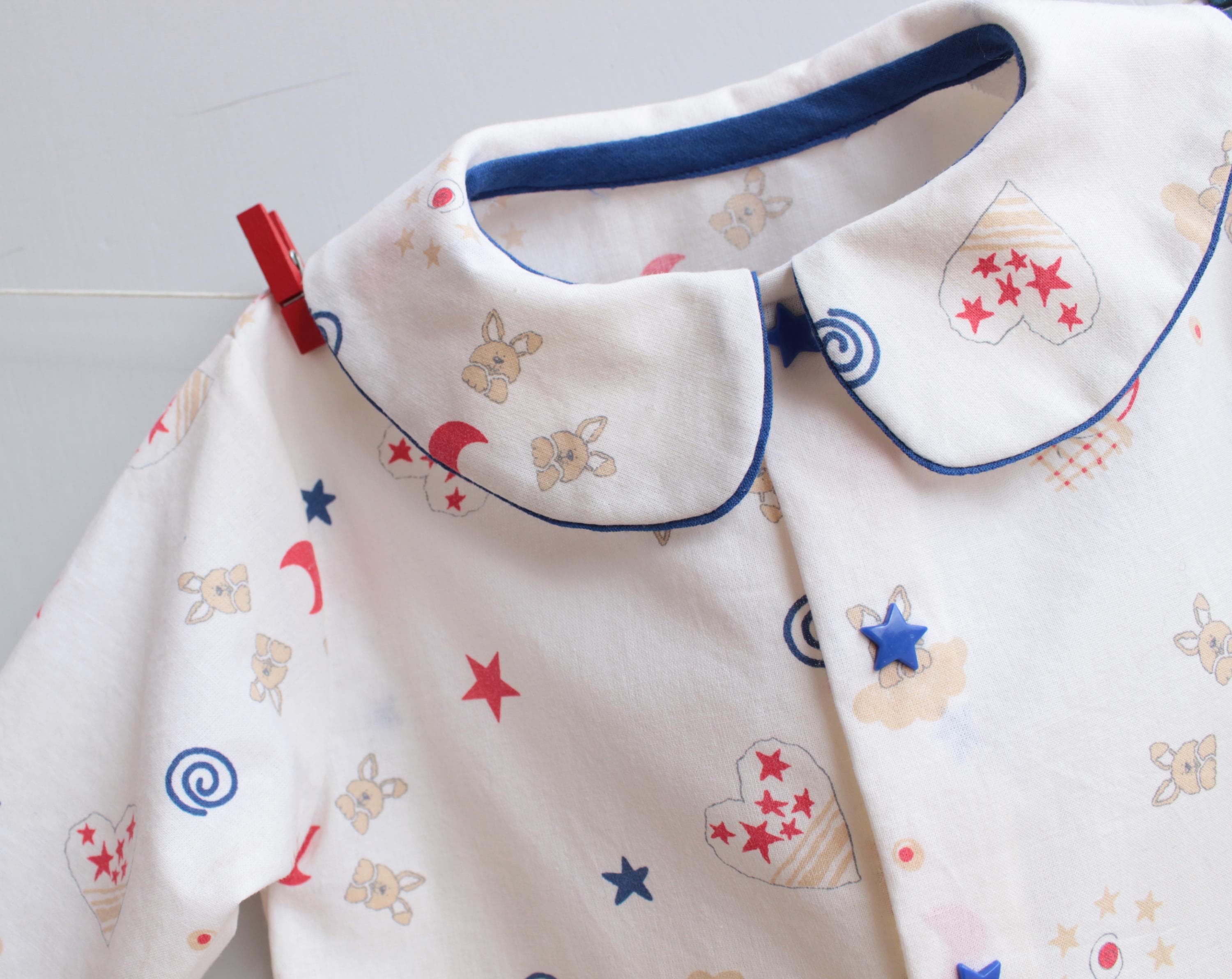 Little Stars Shirt Pattern