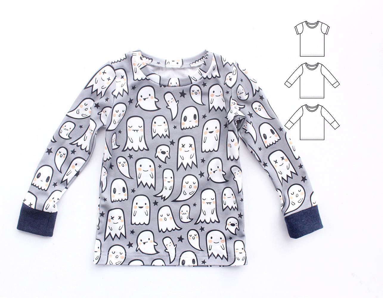 Monster Snug Fit T-Shirt Pattern