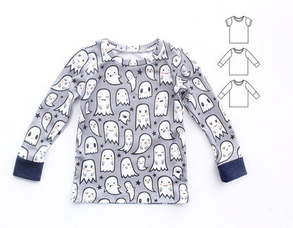 Monster Snug Fit T-Shirt Pattern