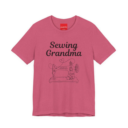 Sewing Grandma Unisex Jersey Short Sleeve Tee by Puperita