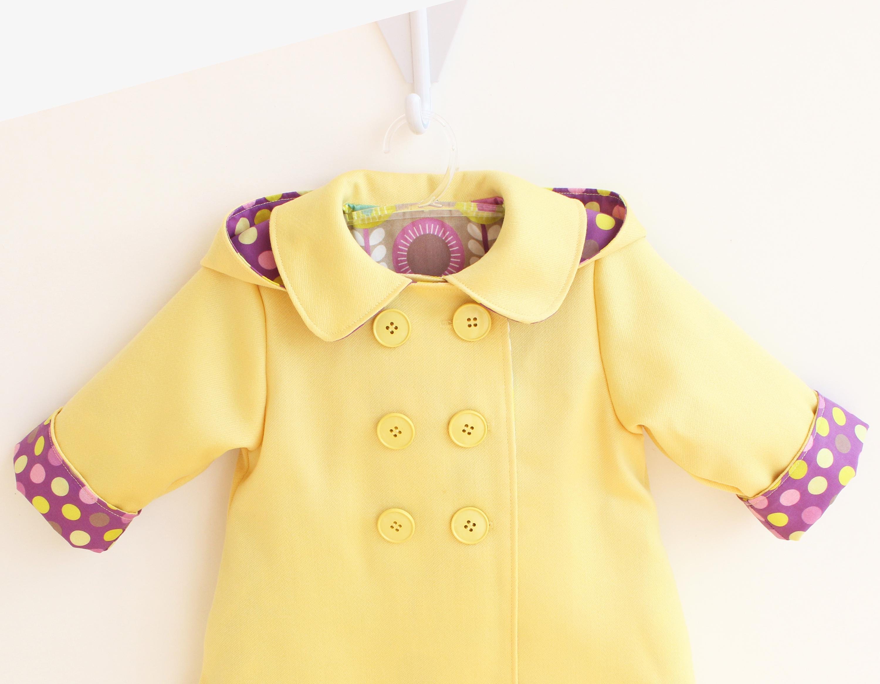 Dot Pop Raincoat Pattern
