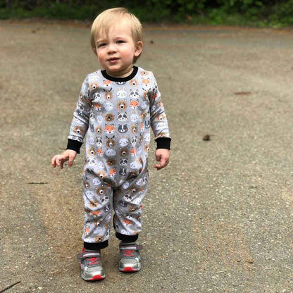 Funny Friends Long Romper Pattern