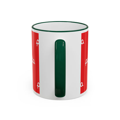 Puperita Accent Rim & Handle Mug (11oz, 15oz)