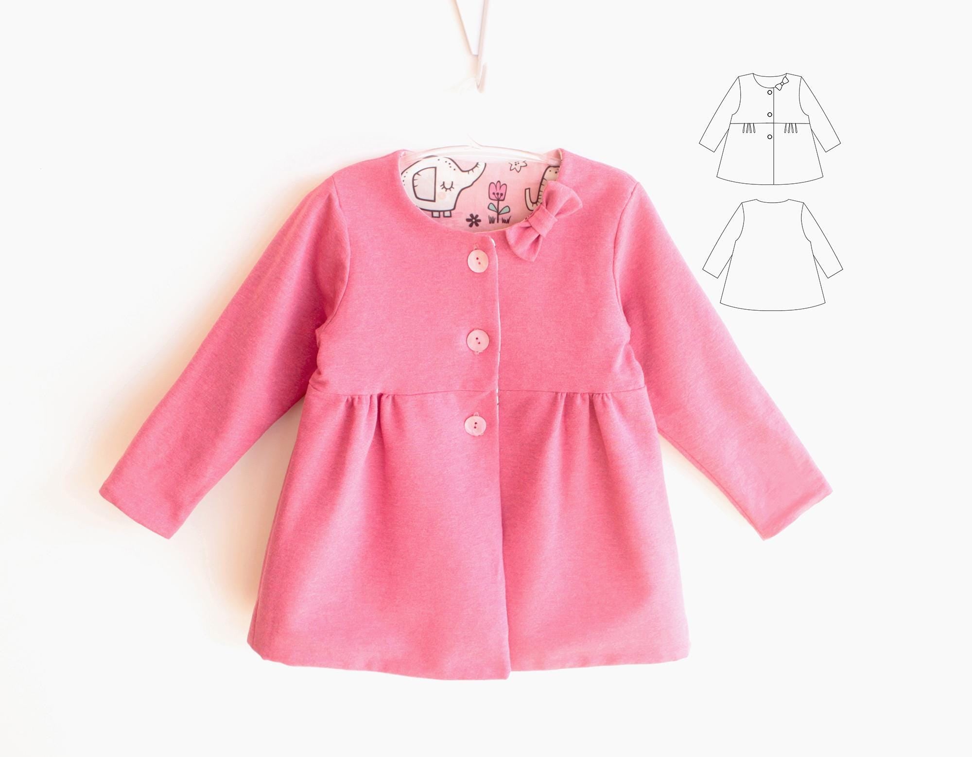 Baby Elephants Jacket Pattern