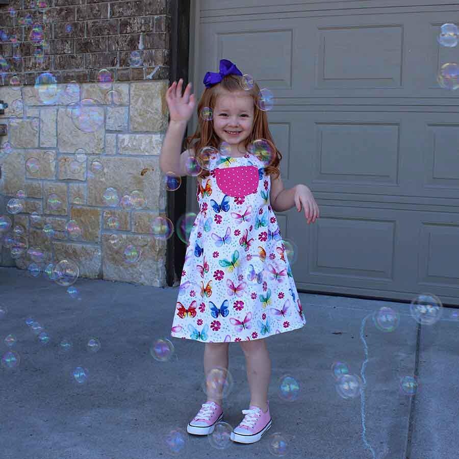Happy Pond Bubble Romper & Pinafore Pattern