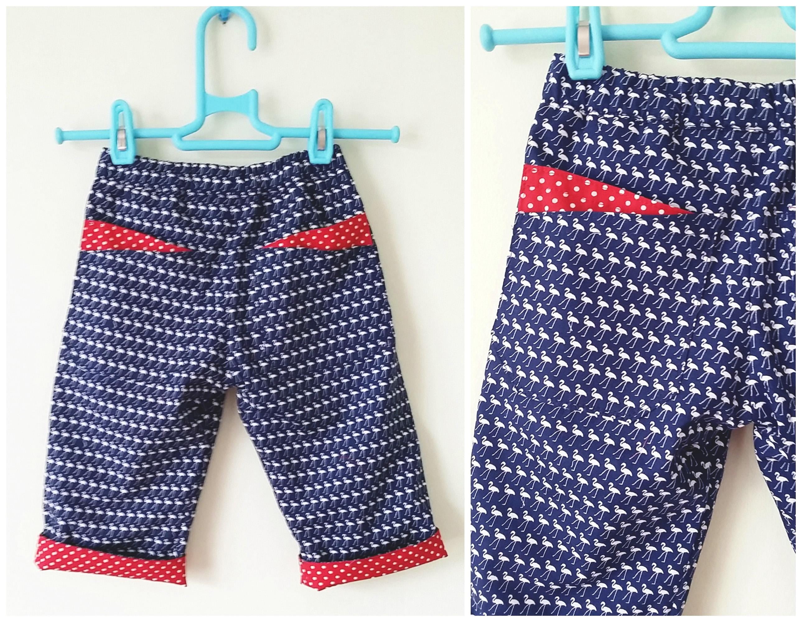 Little Stars Lined Pants Pattern