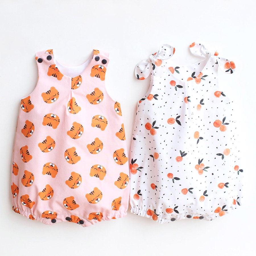 Clementine Bubble Romper Pattern