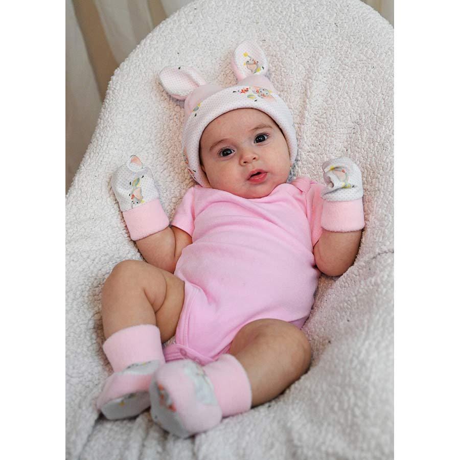 Baby Hat, Mittens, & Booties Pattern (Tiny Set)