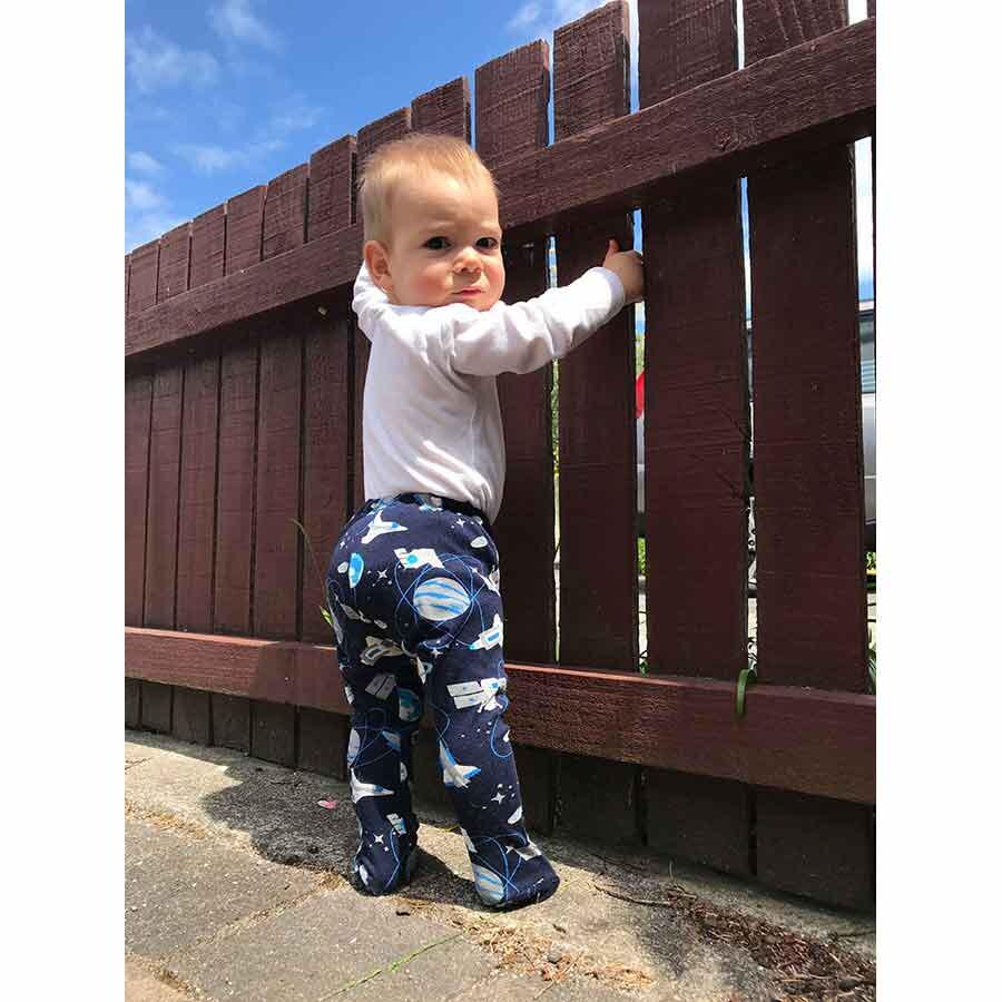 Pandalove Footed Pants Pattern