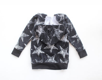 Percy Hooded Tee and Sweatshirt