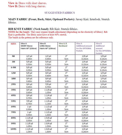 Mod Dress Pattern