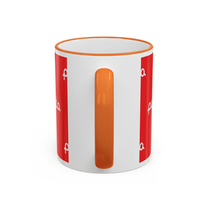 Puperita Accent Rim & Handle Mug (11oz, 15oz)