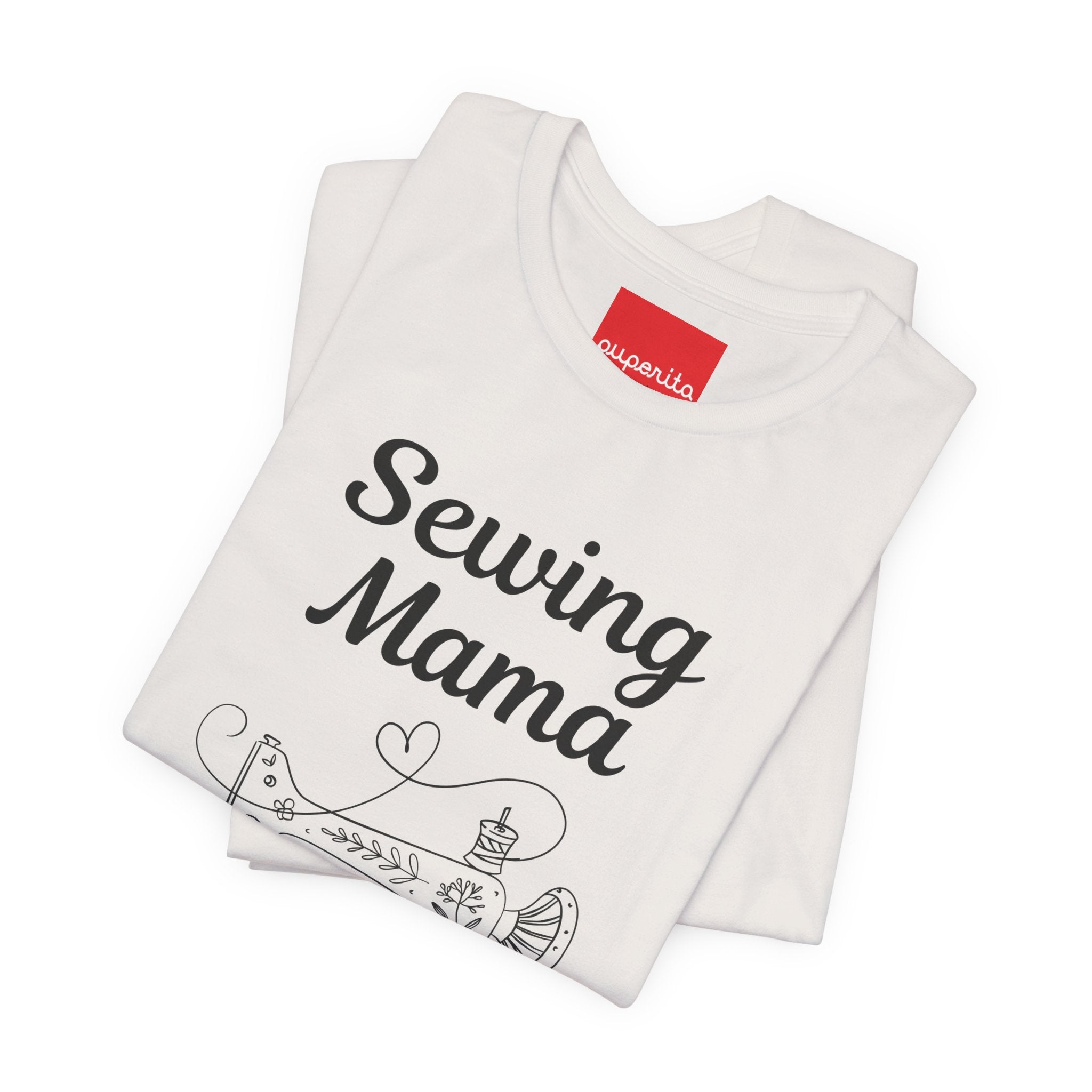 Sewing Mama Unisex Jersey Short Sleeve Tee by Puperita