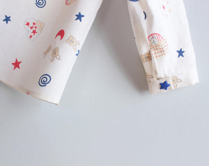 Little Stars Shirt Pattern