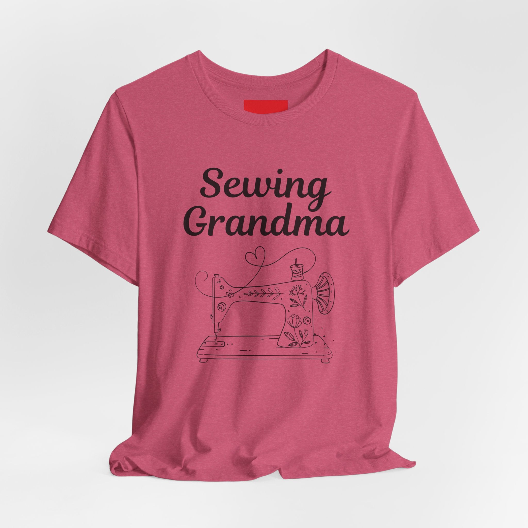 Sewing Grandma Unisex Jersey Short Sleeve Tee by Puperita
