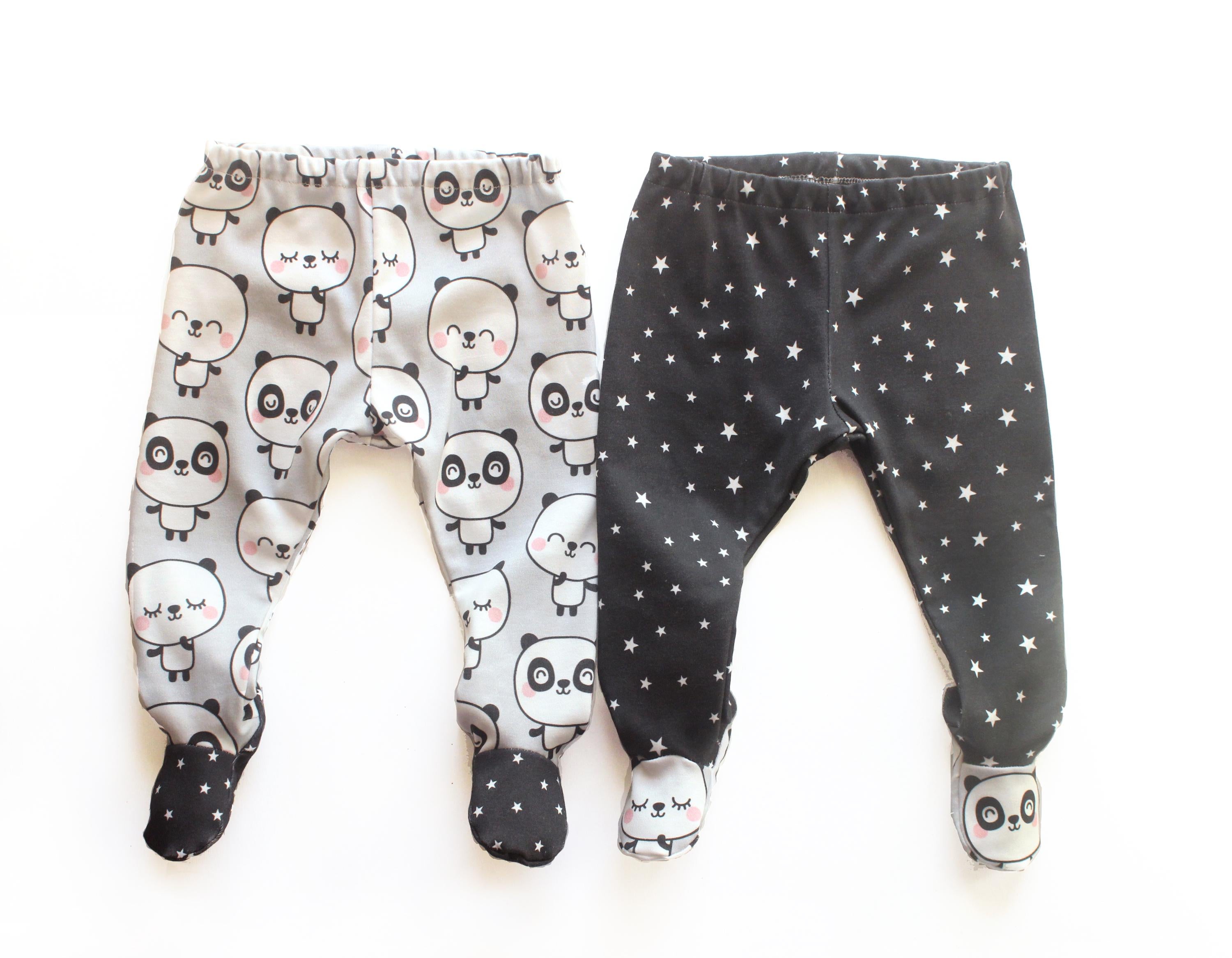 Pandalove Footed Pants Pattern