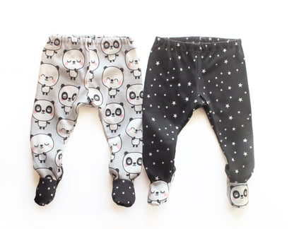 Pandalove Footed Pants Pattern