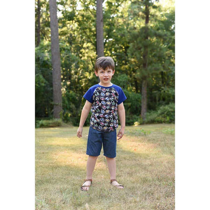 Swank Mock-Neck T-Shirt Pattern