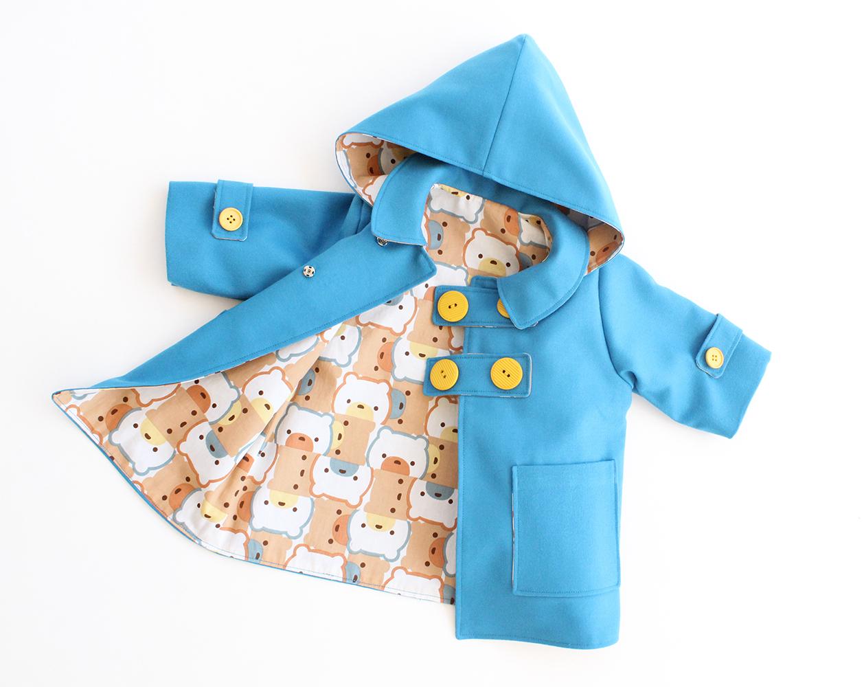 Witty Duffle Coat Pattern & Hat Pattern