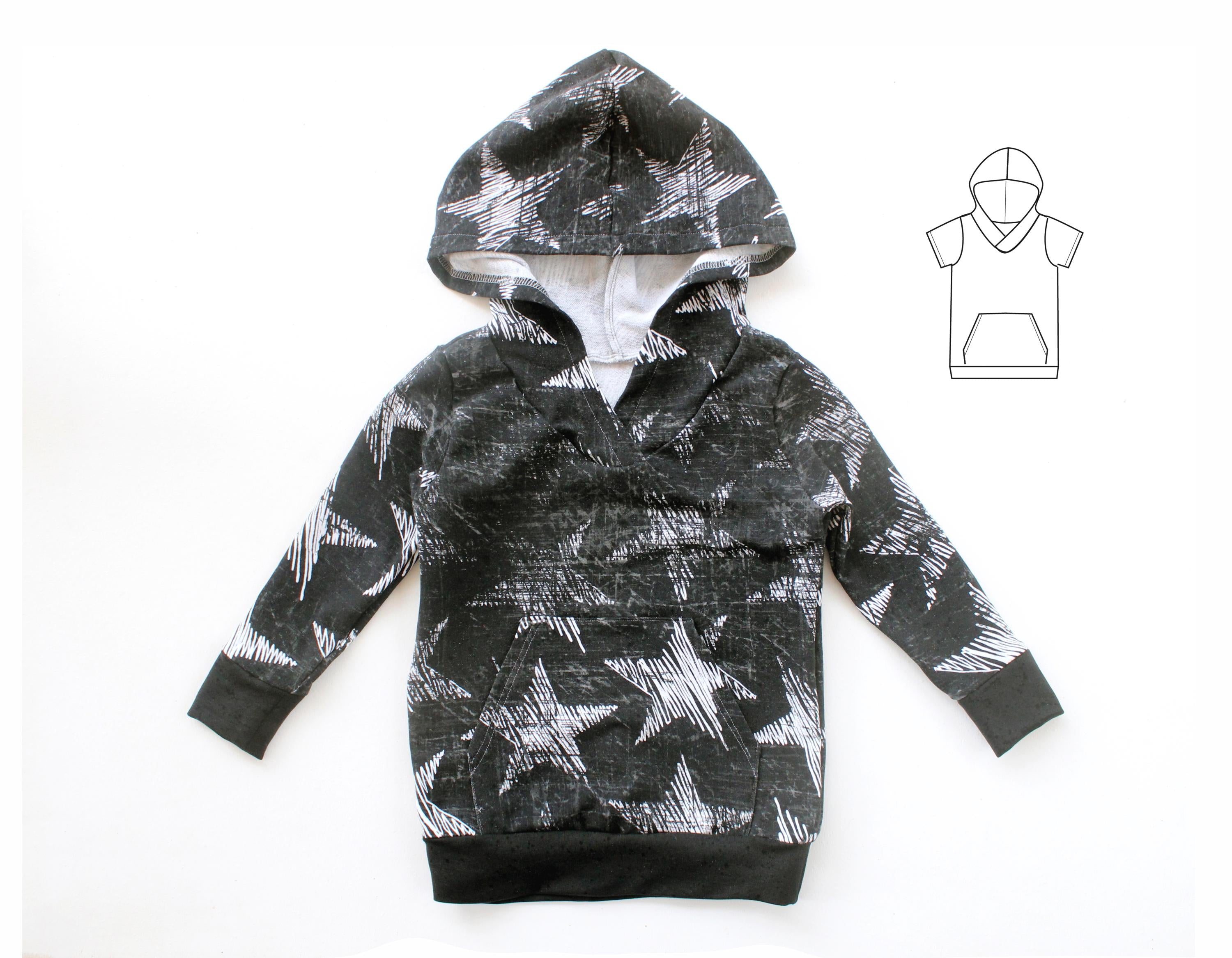 Percy Hooded Tee and Sweatshirt