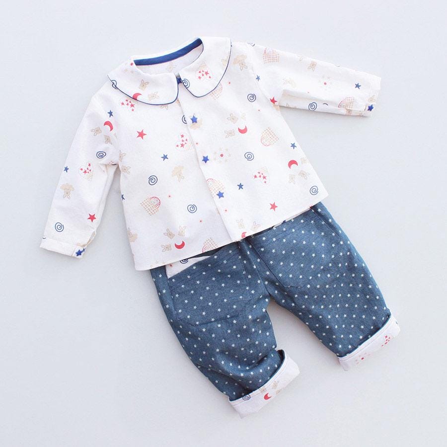 Little Stars Shirt Pattern