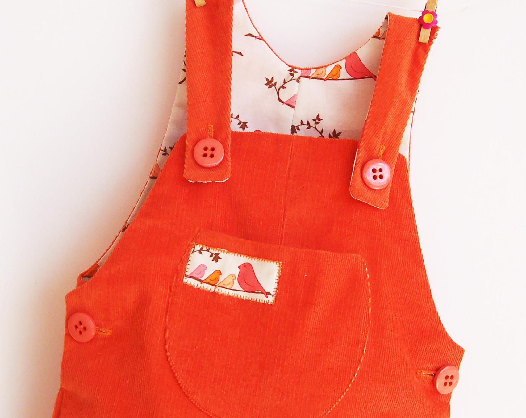 Little Birds Overalls Pattern