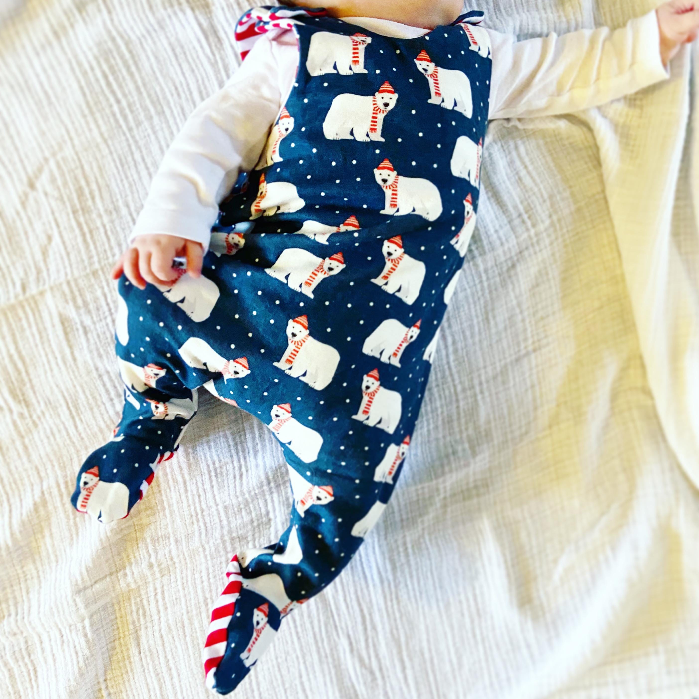 Merry Feet Romper Pattern