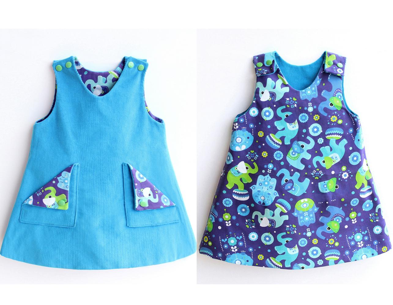 Alisha Reversible Dress & Pinafore Pattern