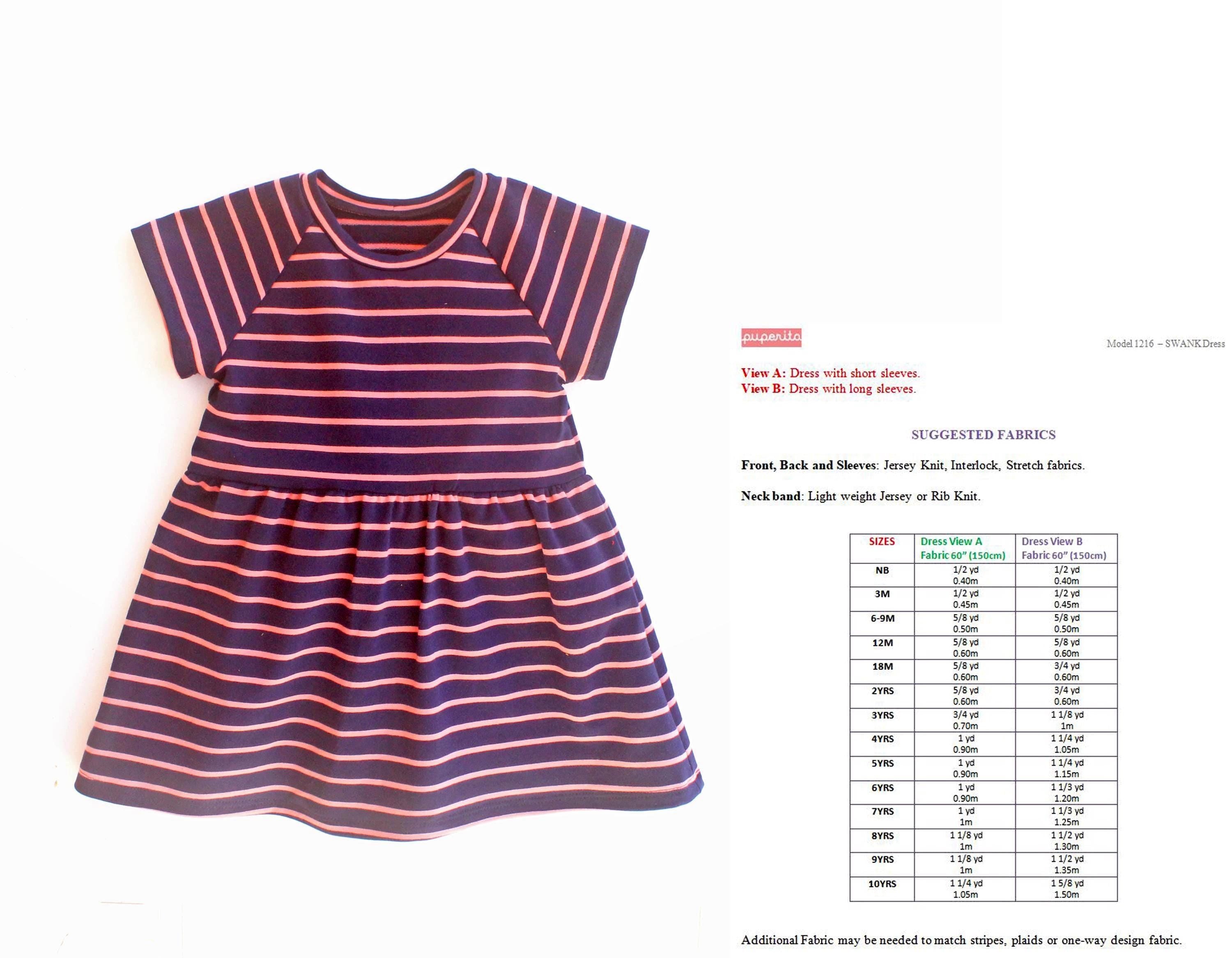 Swank Dress Pattern