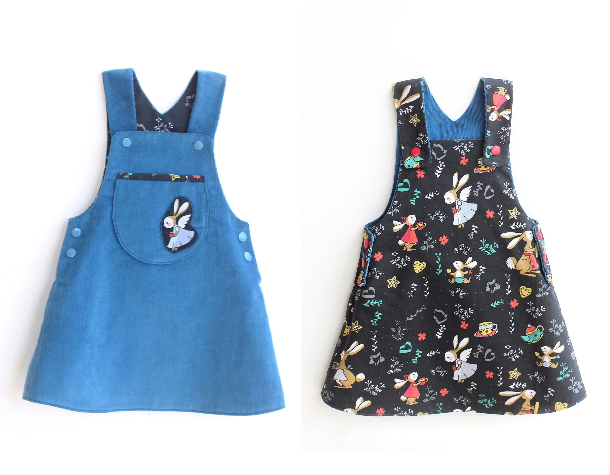 Ahoy Lined Dress & Pinafore Pattern