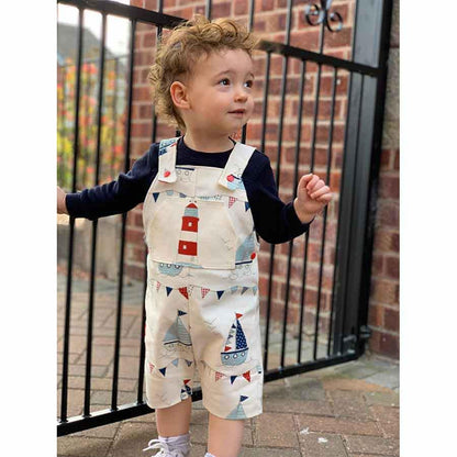 Ahoy Unlined Romper & Pinafore Pattern