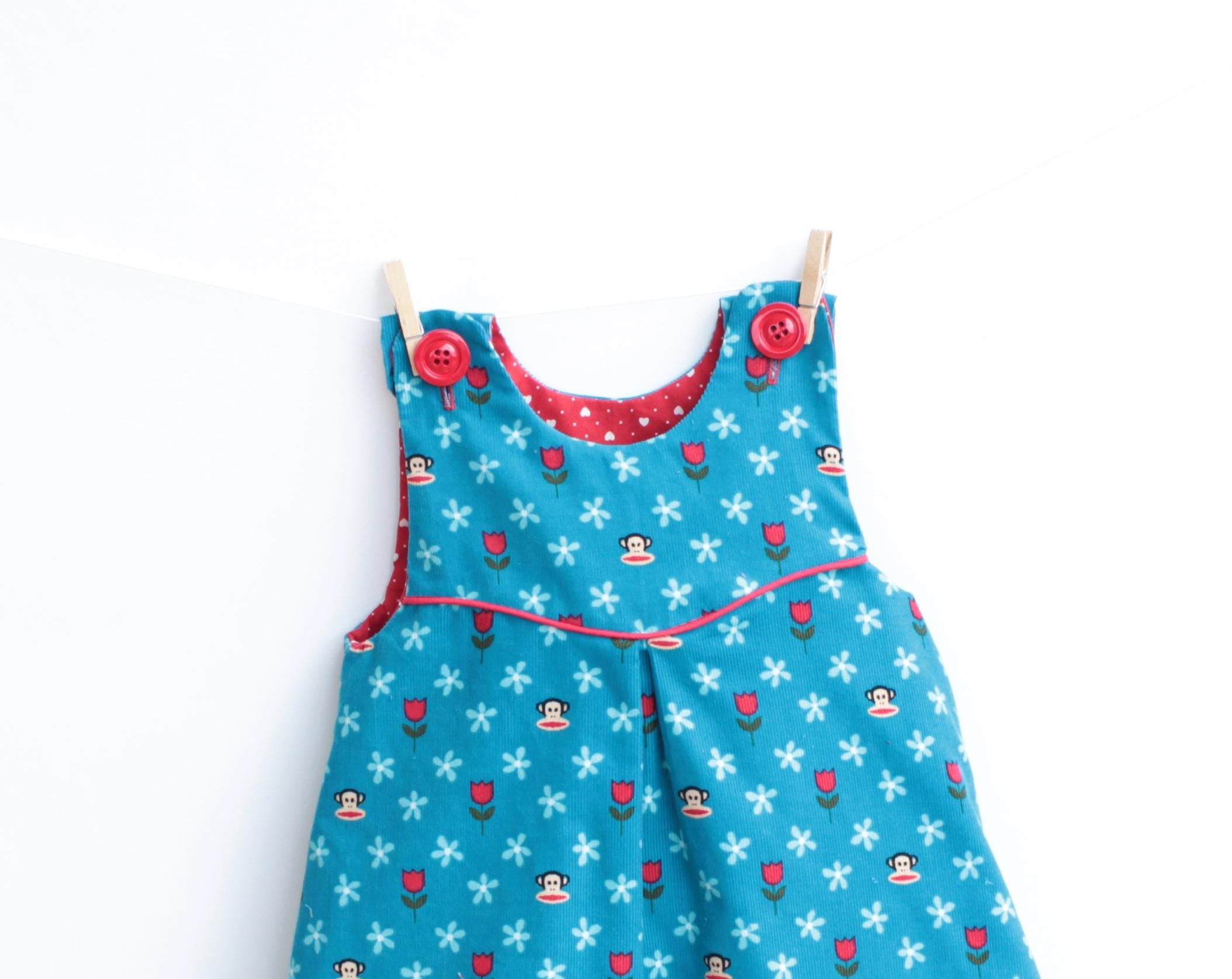 Mini Tulips Dress & Pinafore Pattern