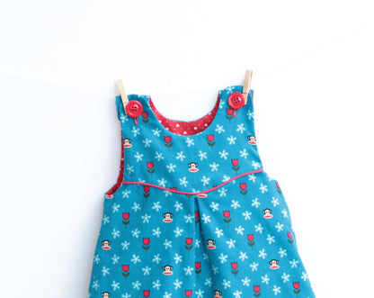 Mini Tulips Dress & Pinafore Pattern