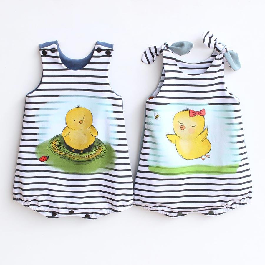 Cheep Cheep Romper Pattern