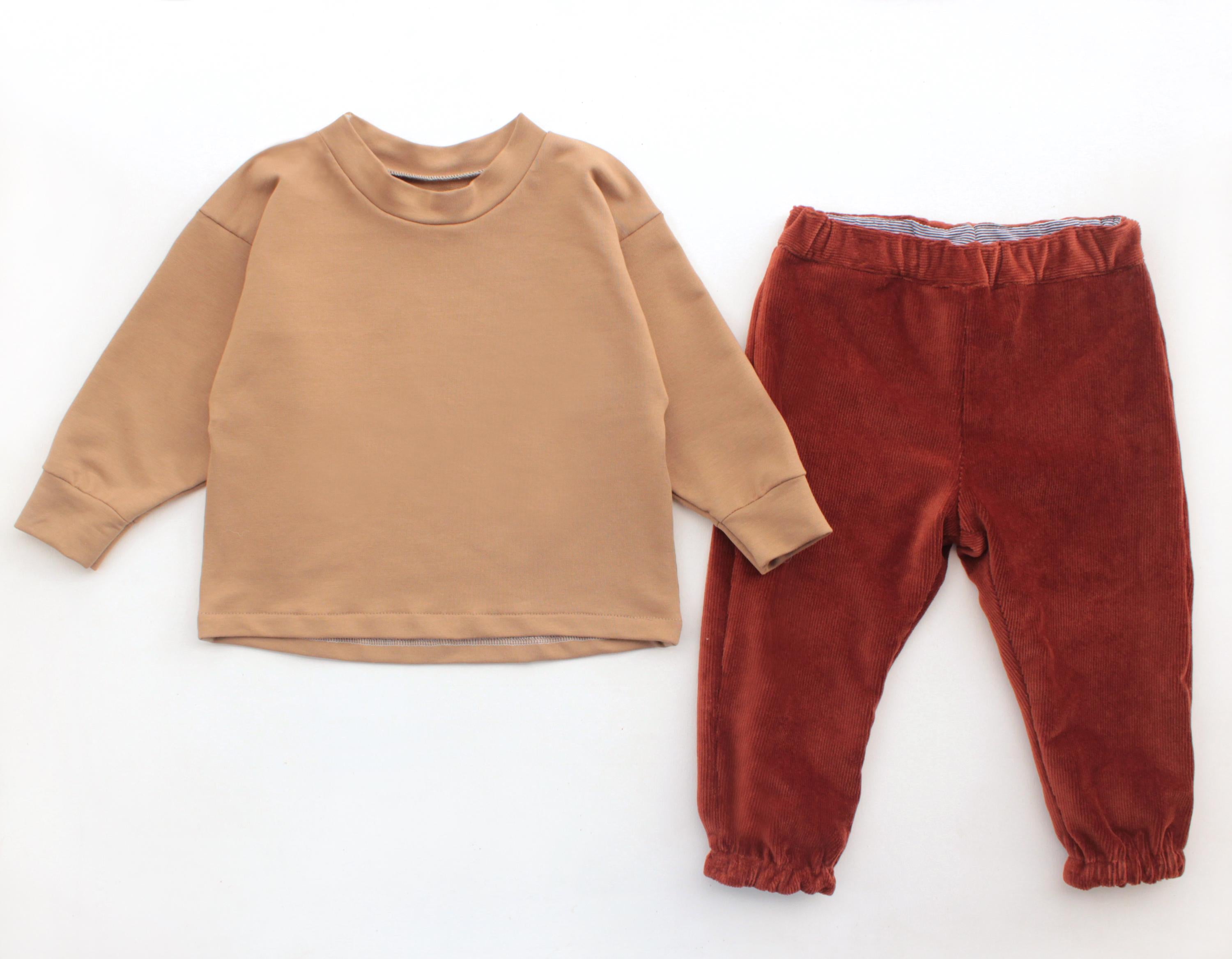 Hearty Drop Shoulder Sweater Pattern