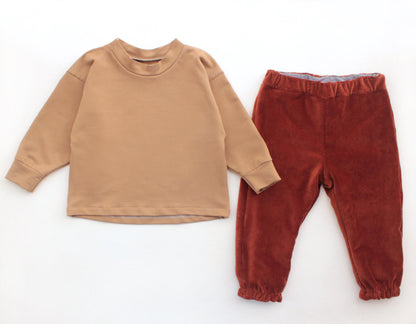 Hearty Drop Shoulder Sweater Pattern