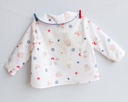 Little Stars Shirt Pattern