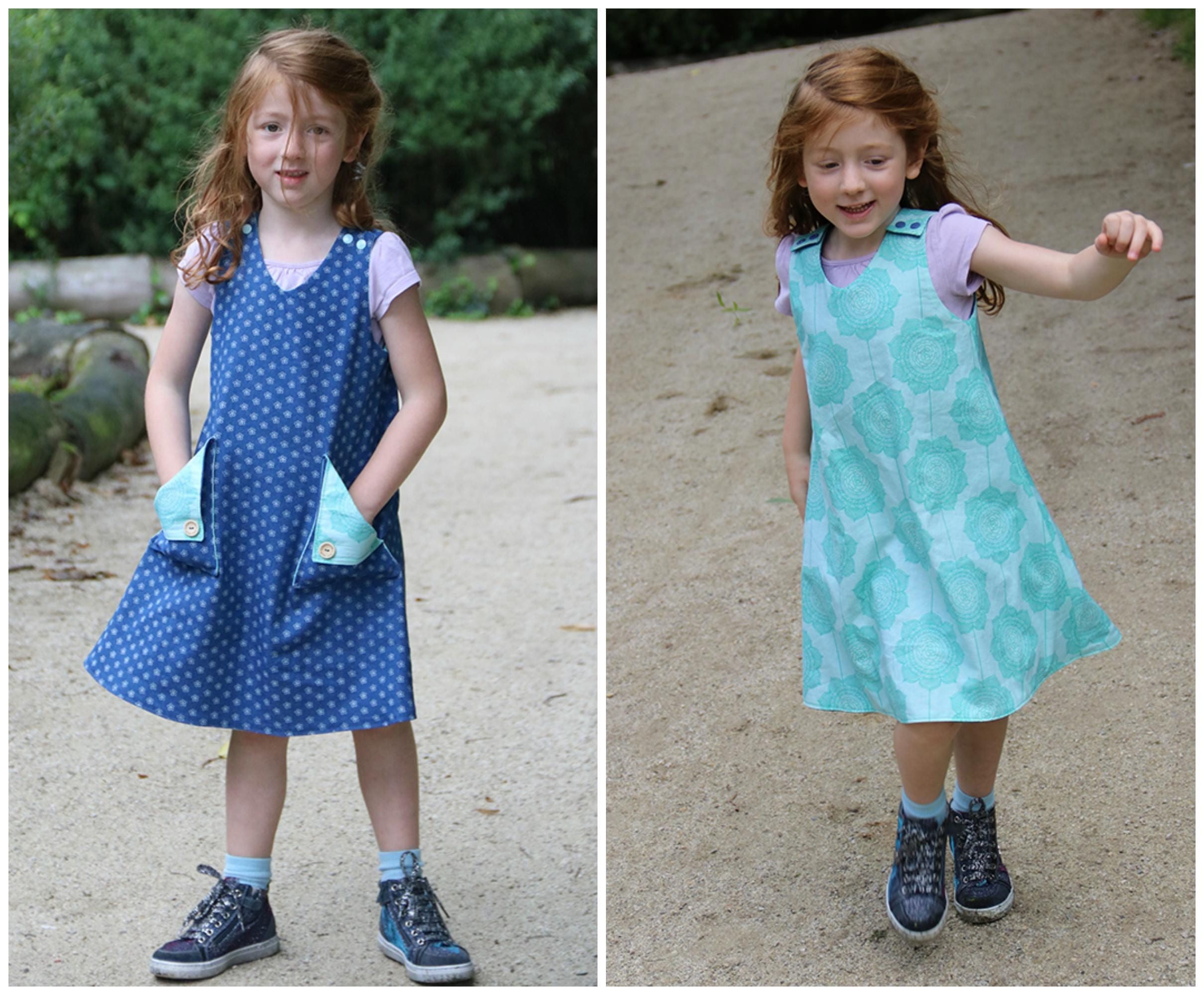 Alisha Reversible Dress & Pinafore Pattern