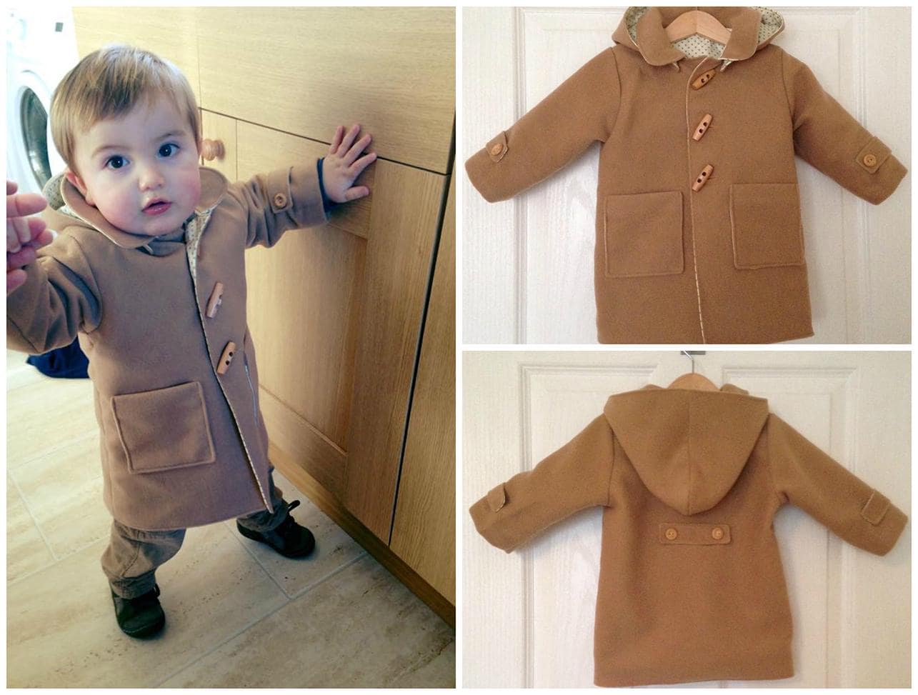 Witty Duffle Coat Pattern & Hat Pattern