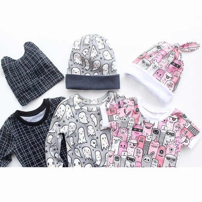 Monster Snug Fit T-Shirt Pattern