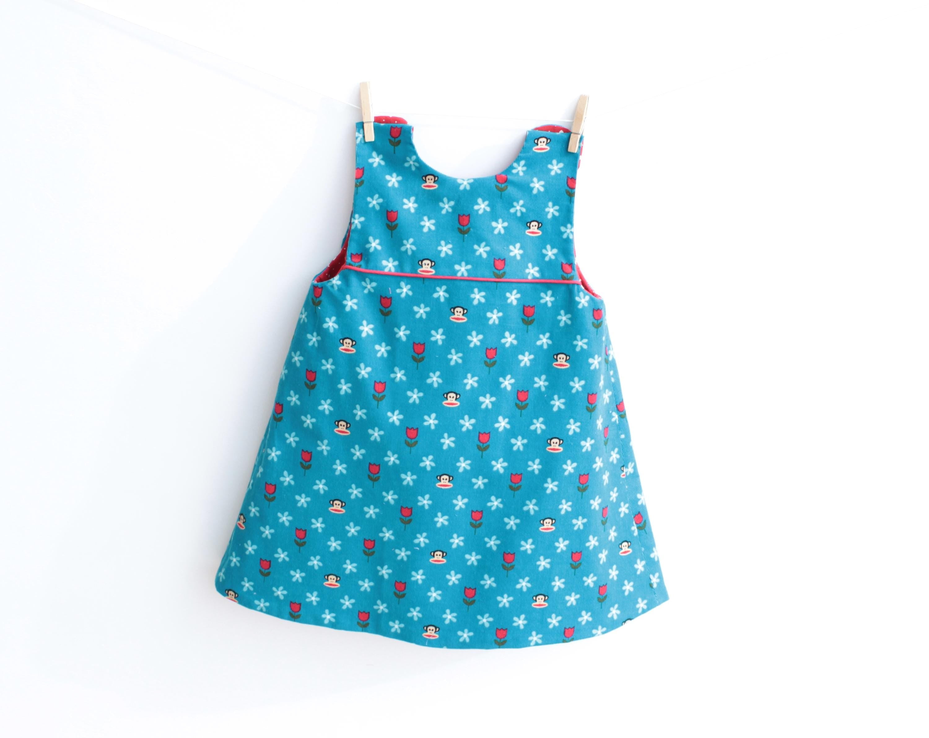 Mini Tulips Dress & Pinafore Pattern