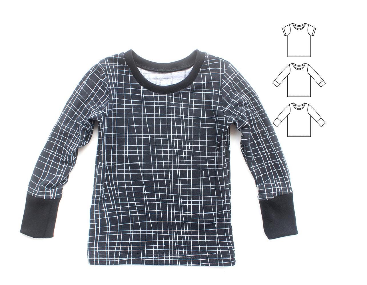 Monster Snug Fit T-Shirt Pattern