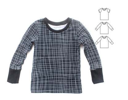Monster Snug Fit T-Shirt Pattern