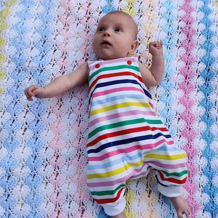 Raindrops Romper Pattern