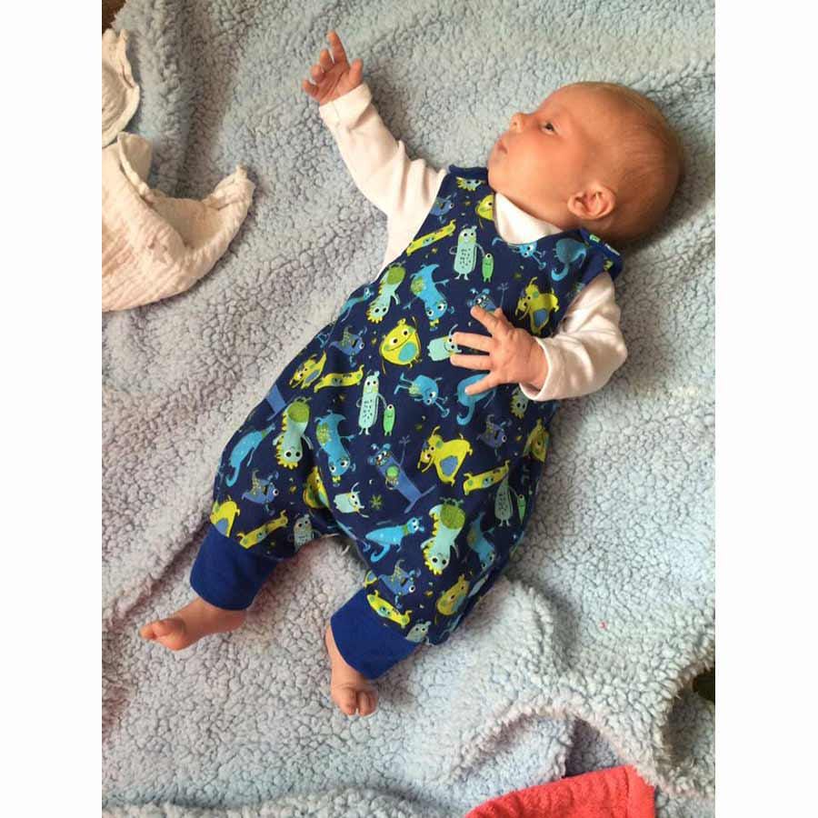 Jumpy Reversible Romper Pattern