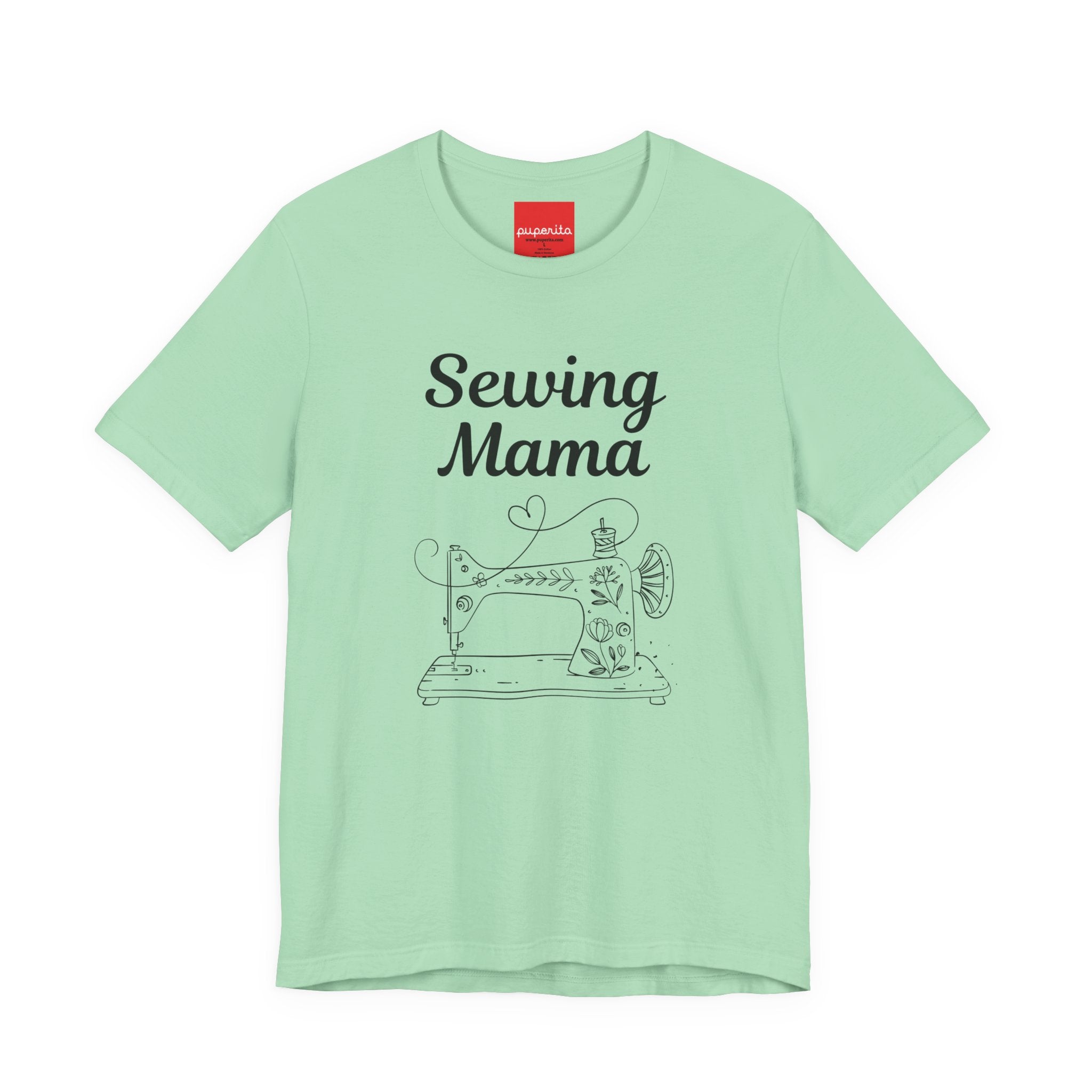Sewing Mama Unisex Jersey Short Sleeve Tee by Puperita